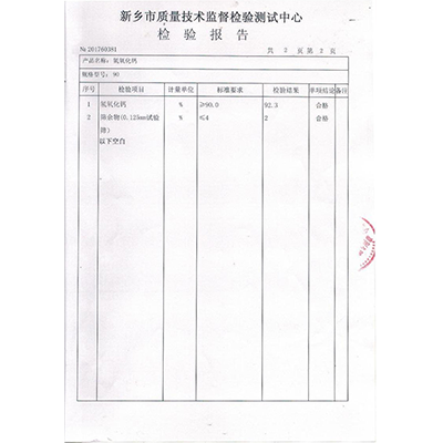 檢測報告